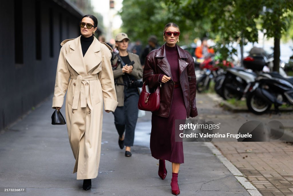 Street Style - Day 3 - Milan Fashion Week - Womenswear Spring/Summer 2025