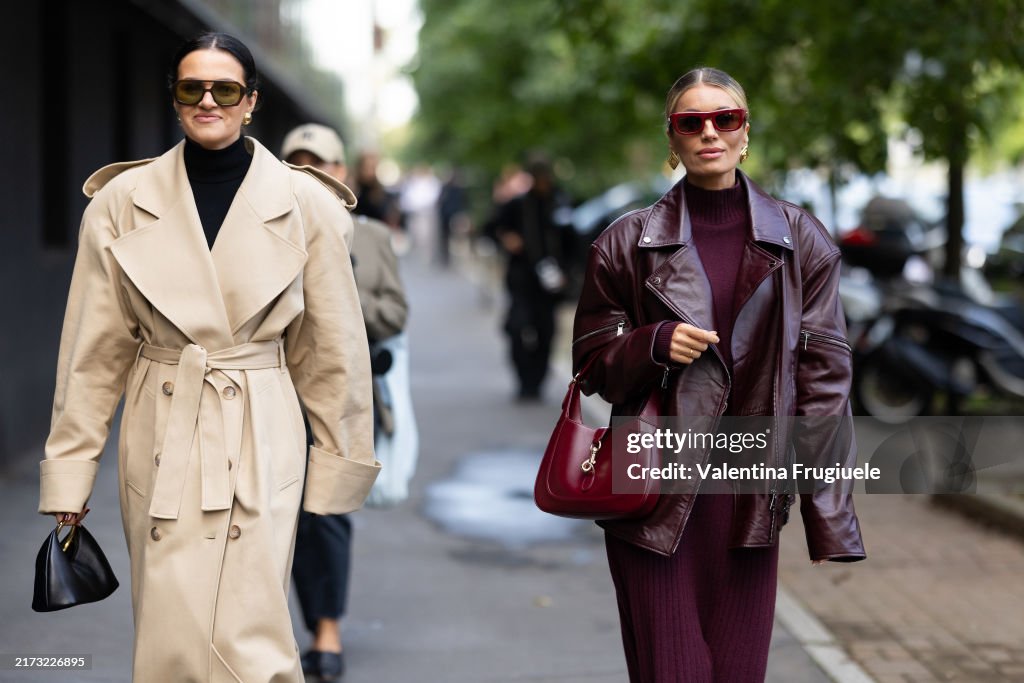 Street Style - Day 3 - Milan Fashion Week - Womenswear Spring/Summer 2025