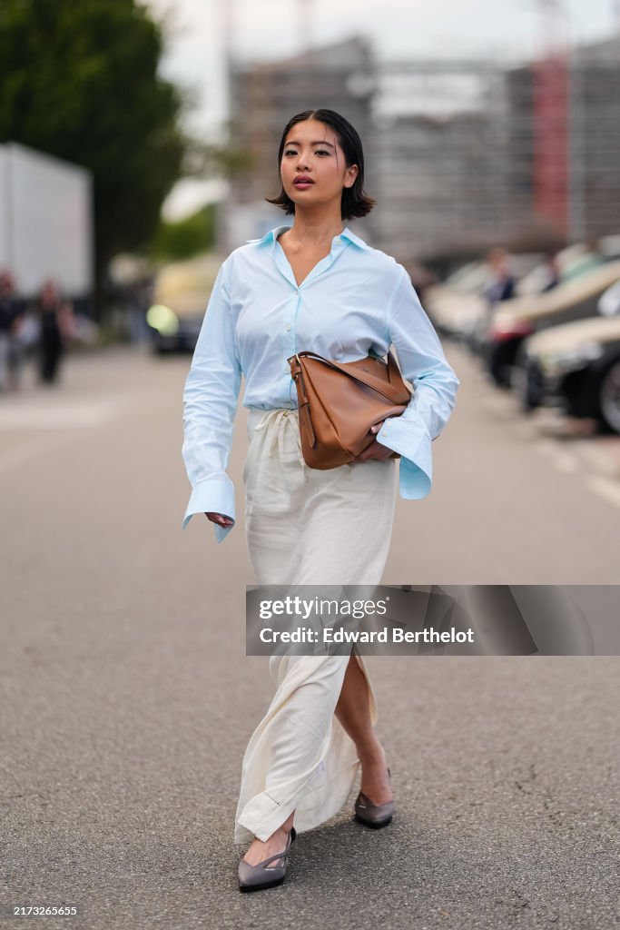 Street Style - Day 3 - Milan Fashion Week - Womenswear Spring/Summer 2025