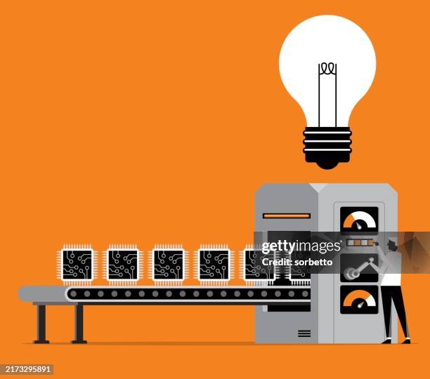 Manufacturing Process High-Res Vector Graphic - Getty Images