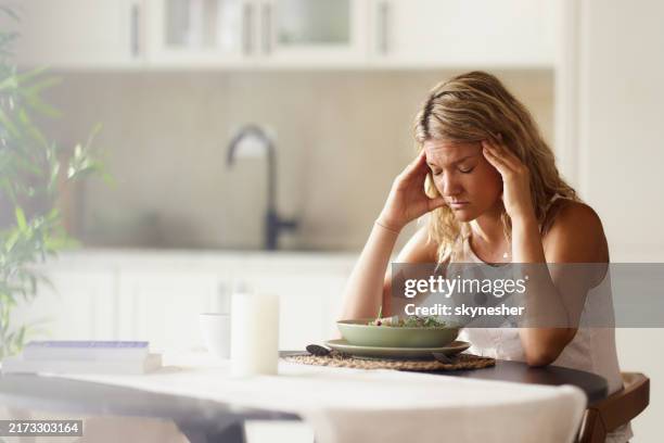 i don't feel so good! - nausea stock pictures, royalty-free photos & images