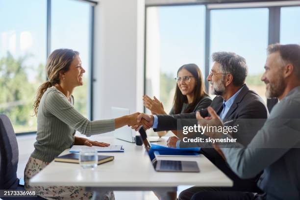 Congratulations Interview 1,509 Engineer Interview Stock Photos, High-Res Pictures, and Images ...