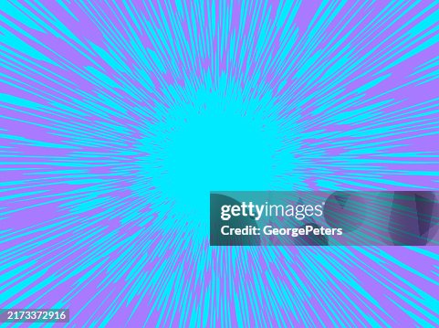 Circlular Border - frame and exploding light trails Circlular Border - frame and exploding light trails