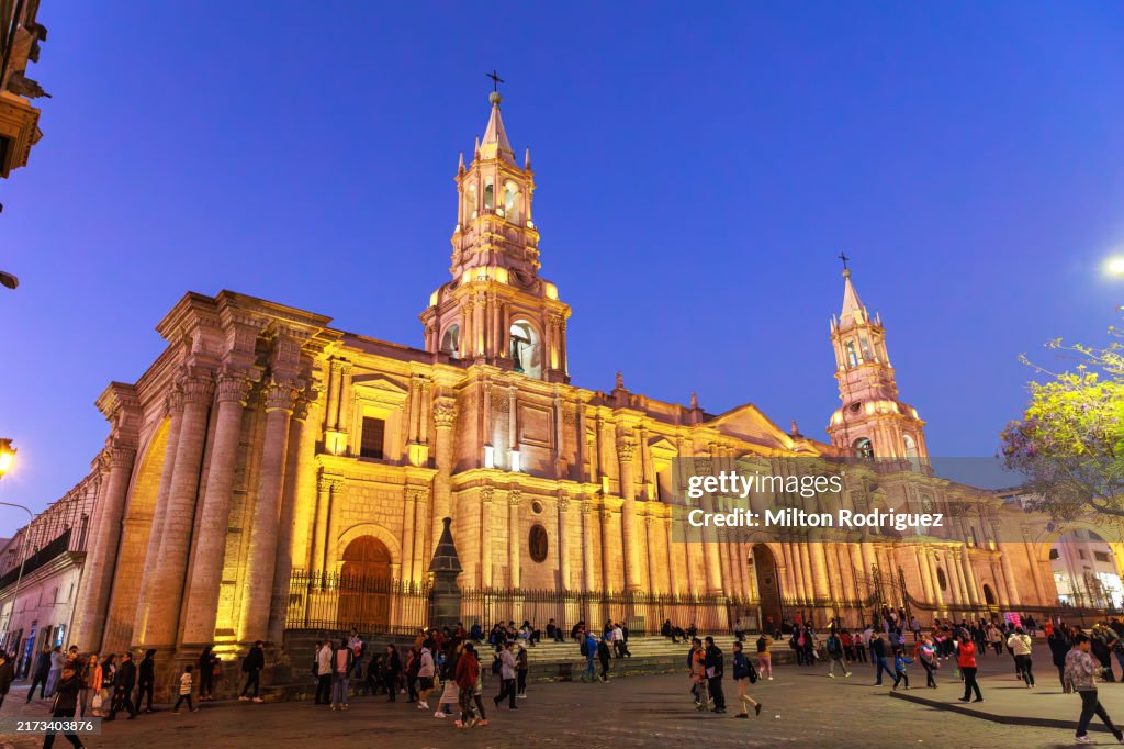 Arequipa Cathedral, Peru