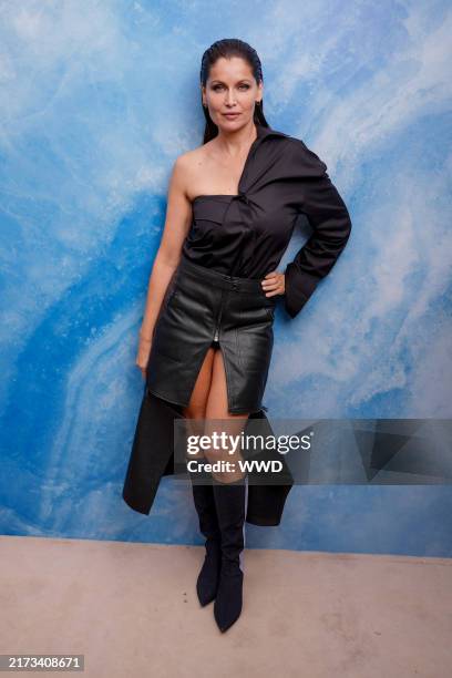 Laetitia Casta at Christian Dior RTW Spring 2025 as part of Paris Ready to Wear Fashion Week held at Musée Rodin on September 24, 2024 in Paris,...