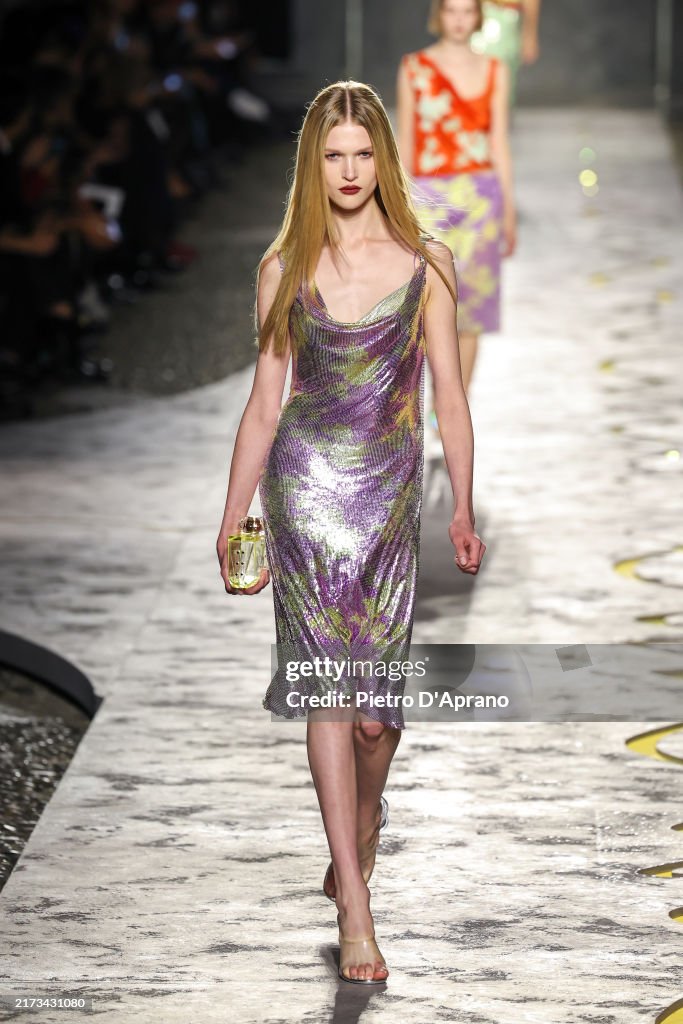 Versace - Runway - Milan Fashion Week - Womenswear Spring/Summer 2025