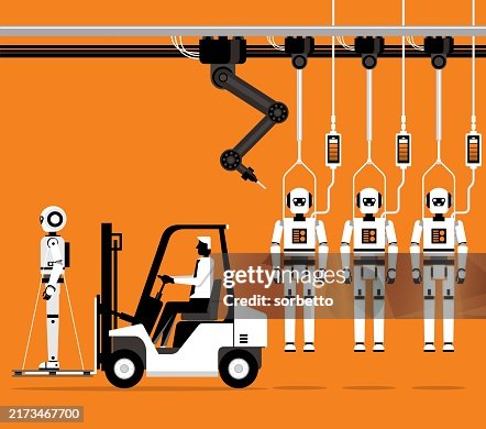 Robot assembling - Factory Robot assembling - Factory