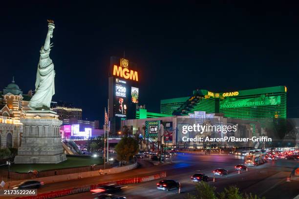 General views of the Las Vegas Strip on September 24, 2024 in Las Vegas, Nevada.