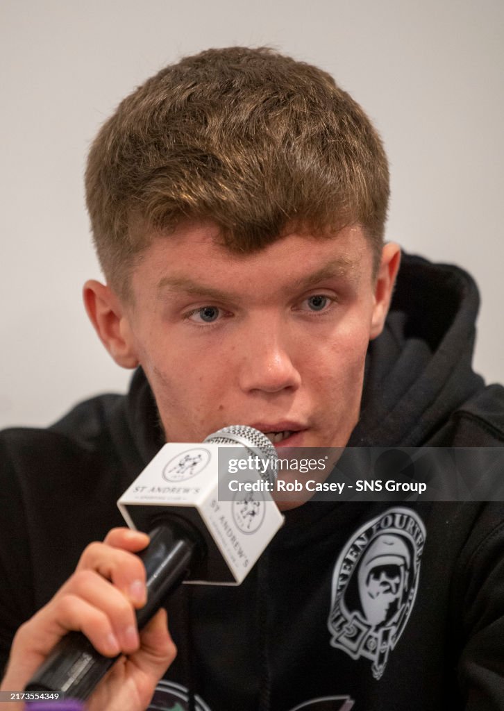 St Andrews Boxing Club Press Conference