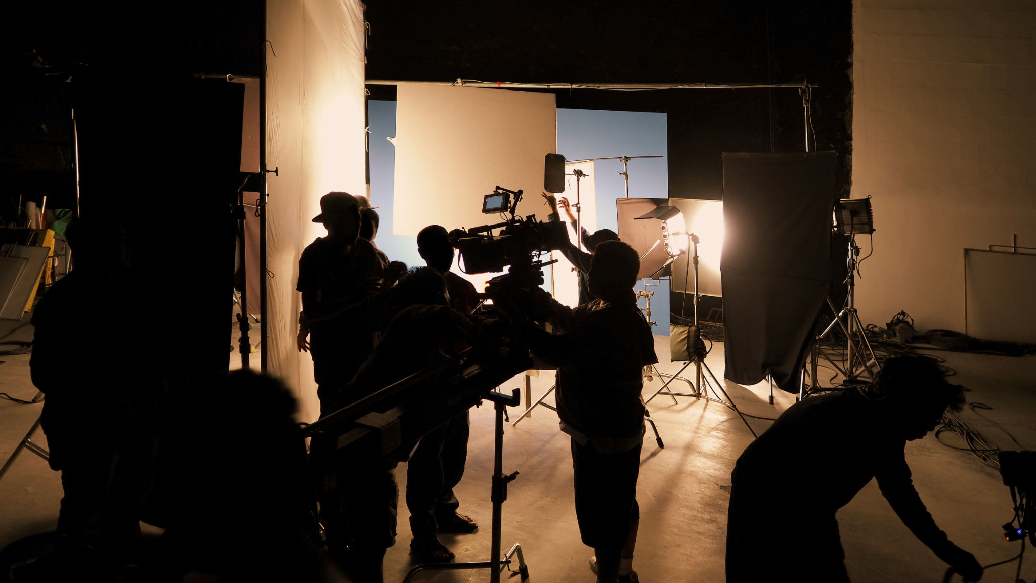 behind the scenes
