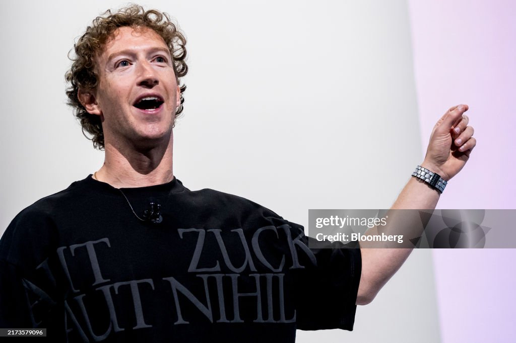 Mark Zuckerberg, chief executive officer of Meta Platforms Inc ...