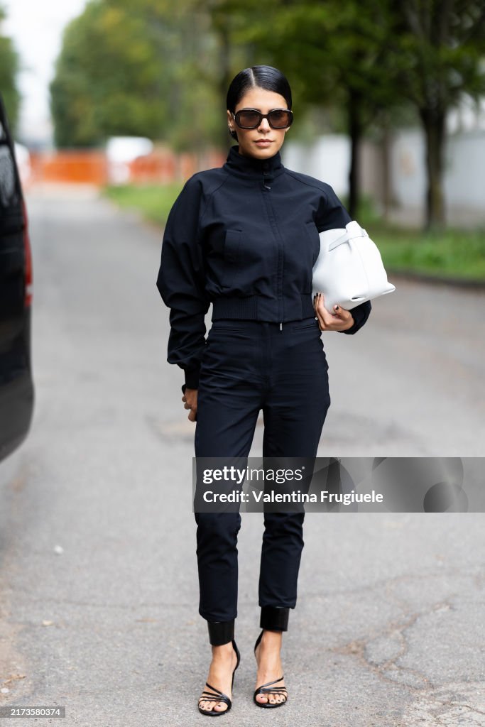 Street Style - Day 5 - Milan Fashion Week - Womenswear Spring/Summer 2025