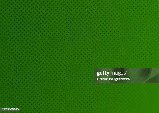 green halftone dotted background - spotted pattern - solid green background stock illustrations