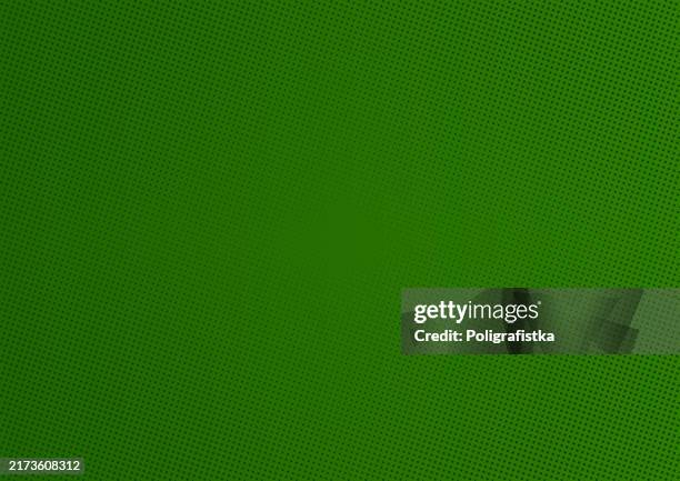 green halftone dotted background - spotted pattern - solid green background stock illustrations