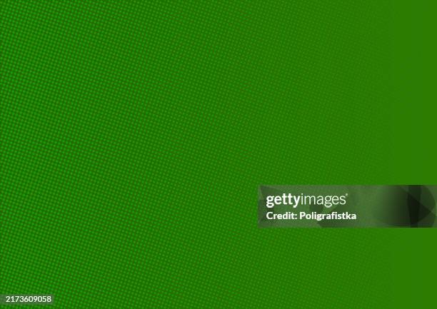 green halftone dotted background - spotted pattern - solid green background stock illustrations