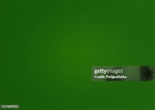 green halftone dotted background - spotted pattern - solid green background stock illustrations