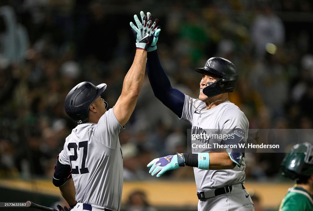 New York Yankees v Oakland Athletics