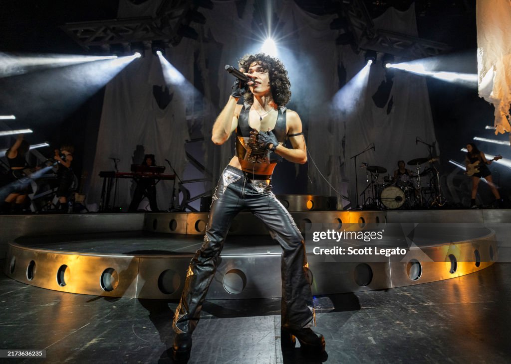 Conan Gray performs in concert during Found Heaven On Tour at... News ...