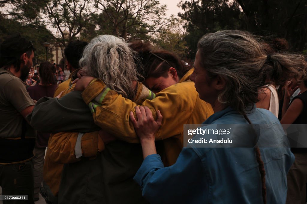 Wildfires continue spreading in Argentina's Cordoba