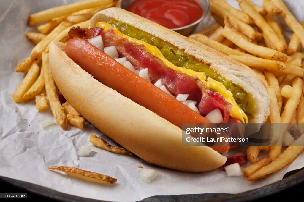 The Copycat Fast Food Grilled Split Hot dog