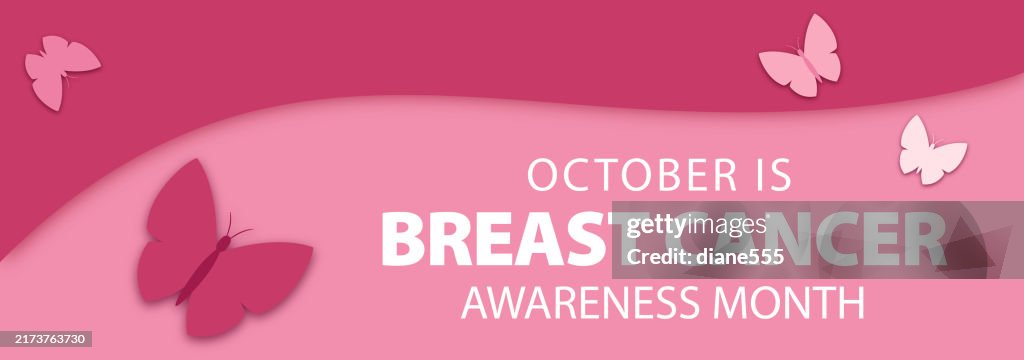 Breast Cancer Awareness We Banner Template