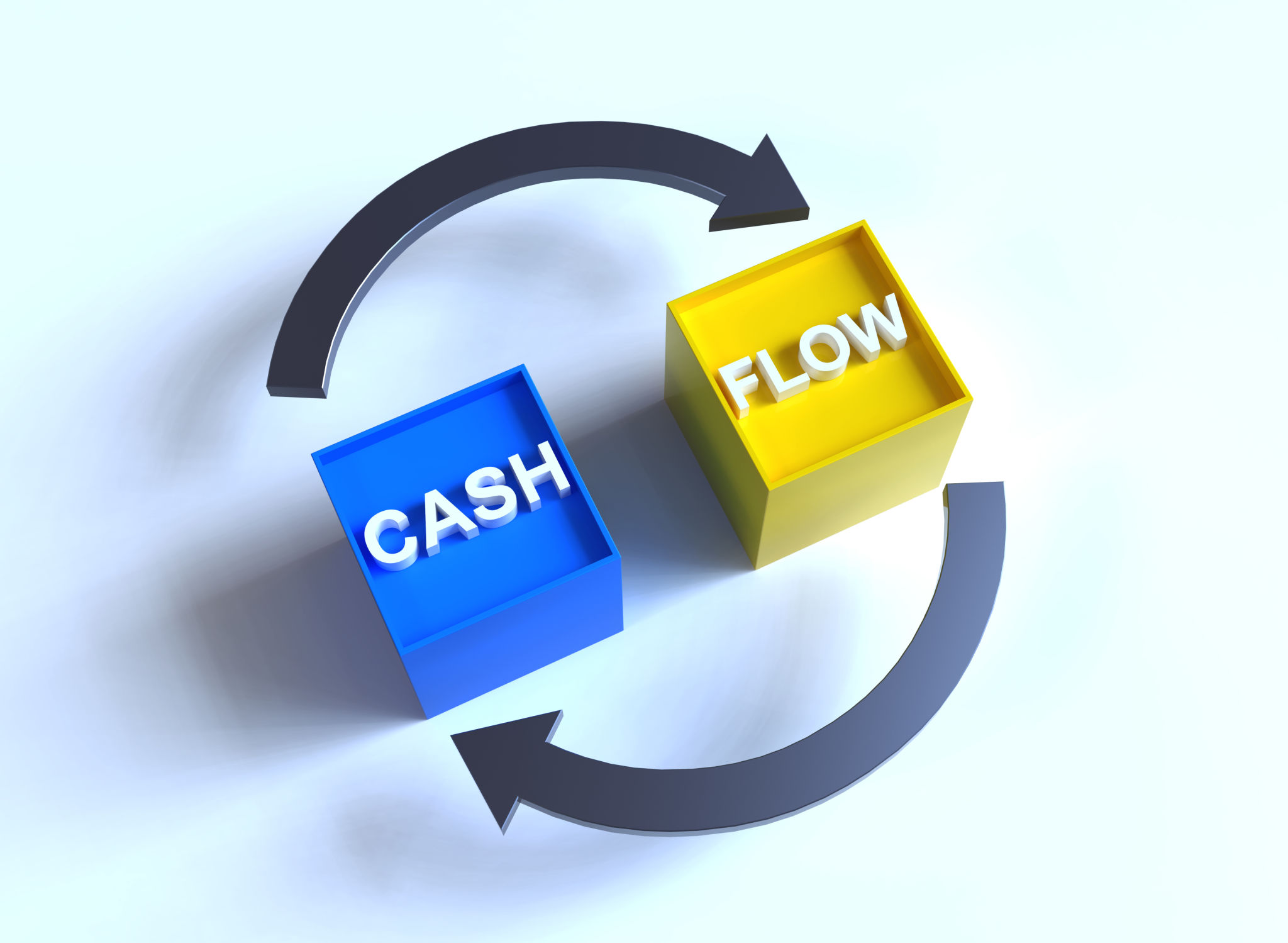 Cash Flow Business Concept Cash Flow Business Concept