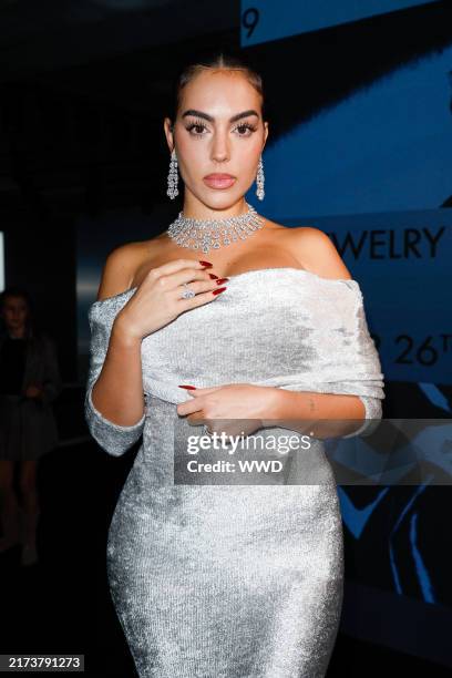 Georgina Rodríguez at Messika RTW Spring 2025 as part of Paris Ready to Wear Fashion Week on September 26, 2024 in Paris, France.