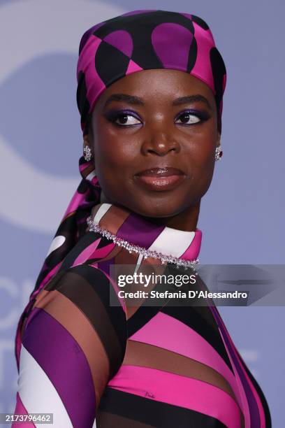 Maria Borges attends the CNMI Sustainable Fashion Awards 2024 during the Milan Womenswear Spring/Summer 2025 at Teatro Alla Scala on September 22,...