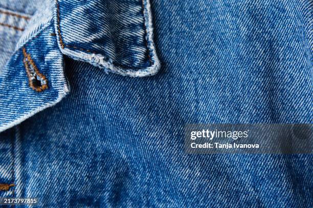 background of blue jeans fabric denim texture - seam stock pictures, royalty-free photos & images