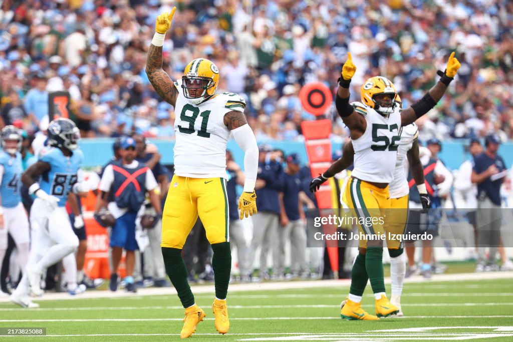 Green Bay Packers v Tennessee Titans