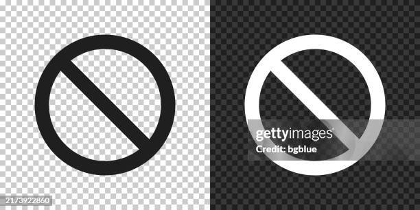 ilustraciones, imágenes clip art, dibujos animados e iconos de stock de prohibición. icono para diseño sobre fondo en blanco - señal de prohibido la entrada