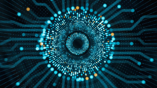 abstract quantum computing - ai stock pictures, royalty-free photos & images