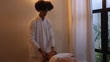 Message Trans Transgender Female Receiving A Massage At A Spa - 4K stock video ...