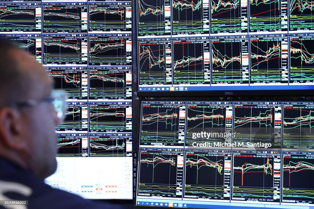 New York Stock Exchange Opens On Monday Morning