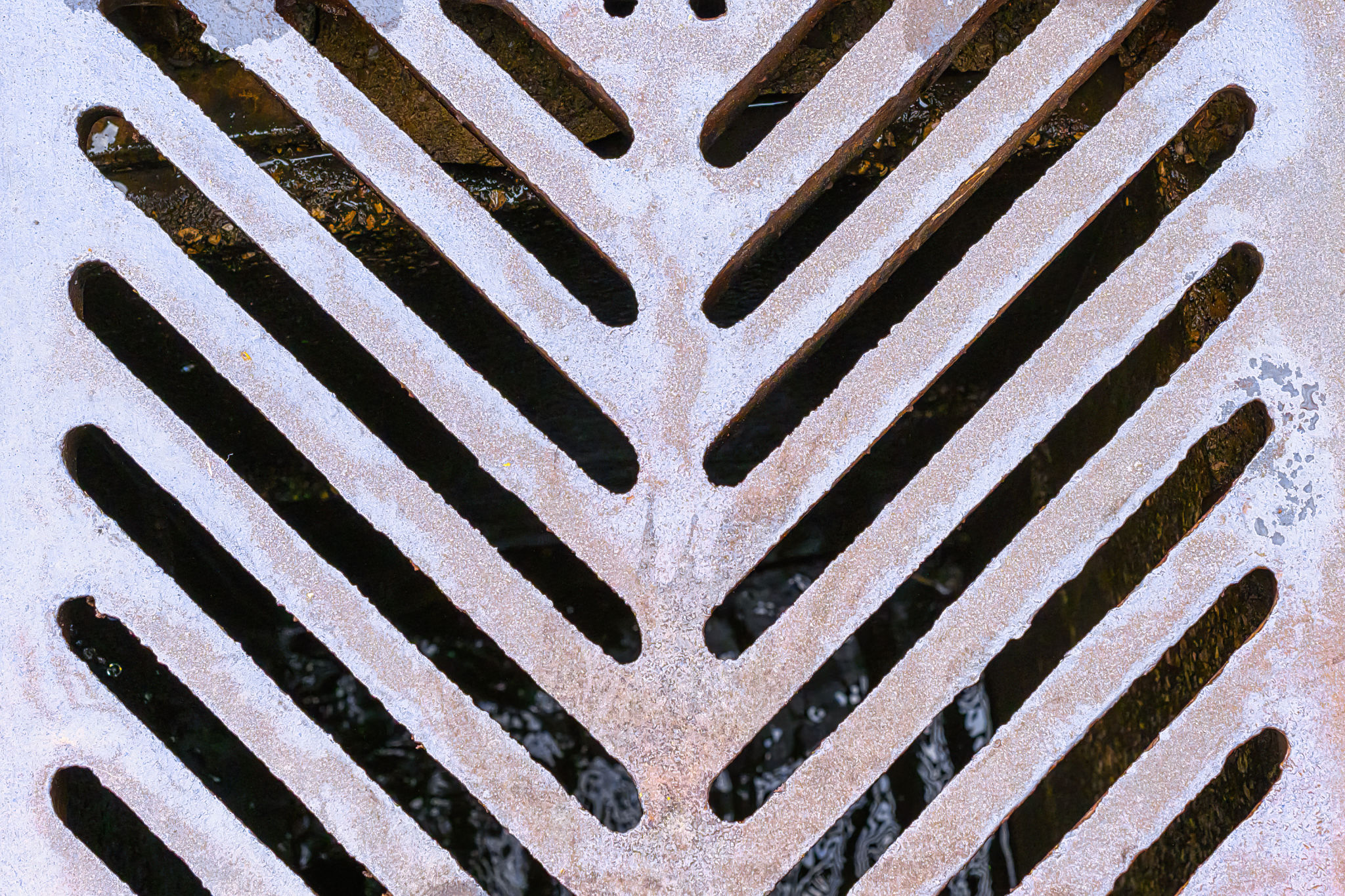 cast iron gutters