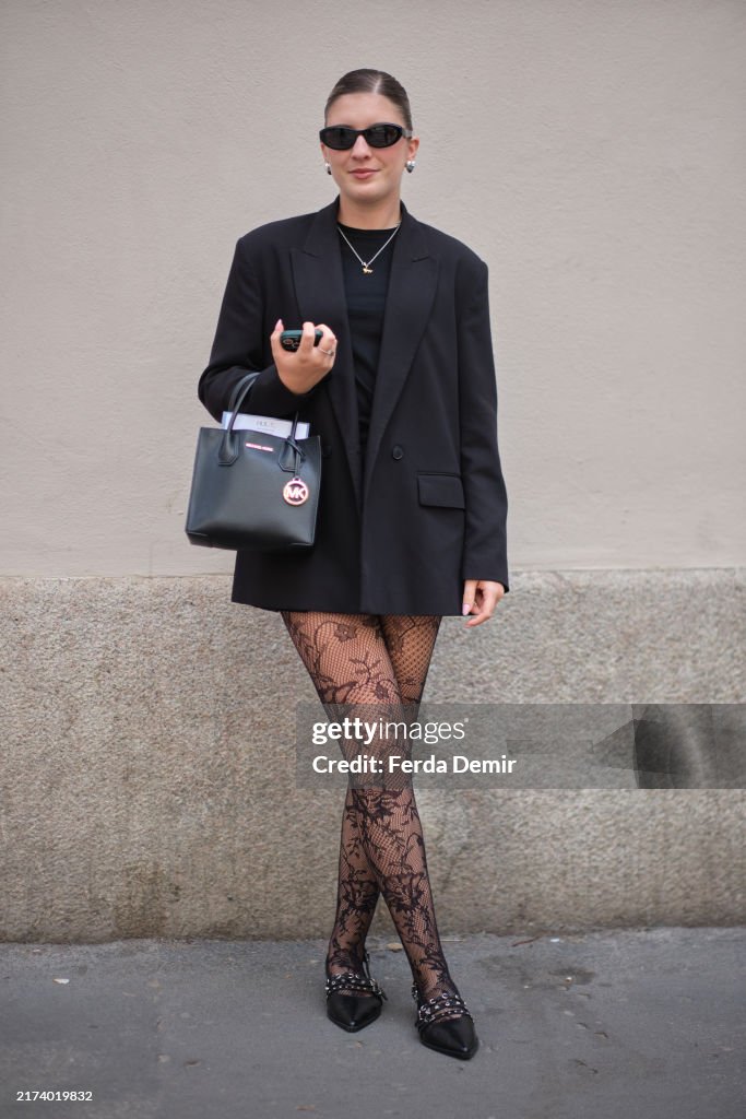 Street Style - Day 6 - Milan Fashion Week - Womenswear Spring/Summer 2025