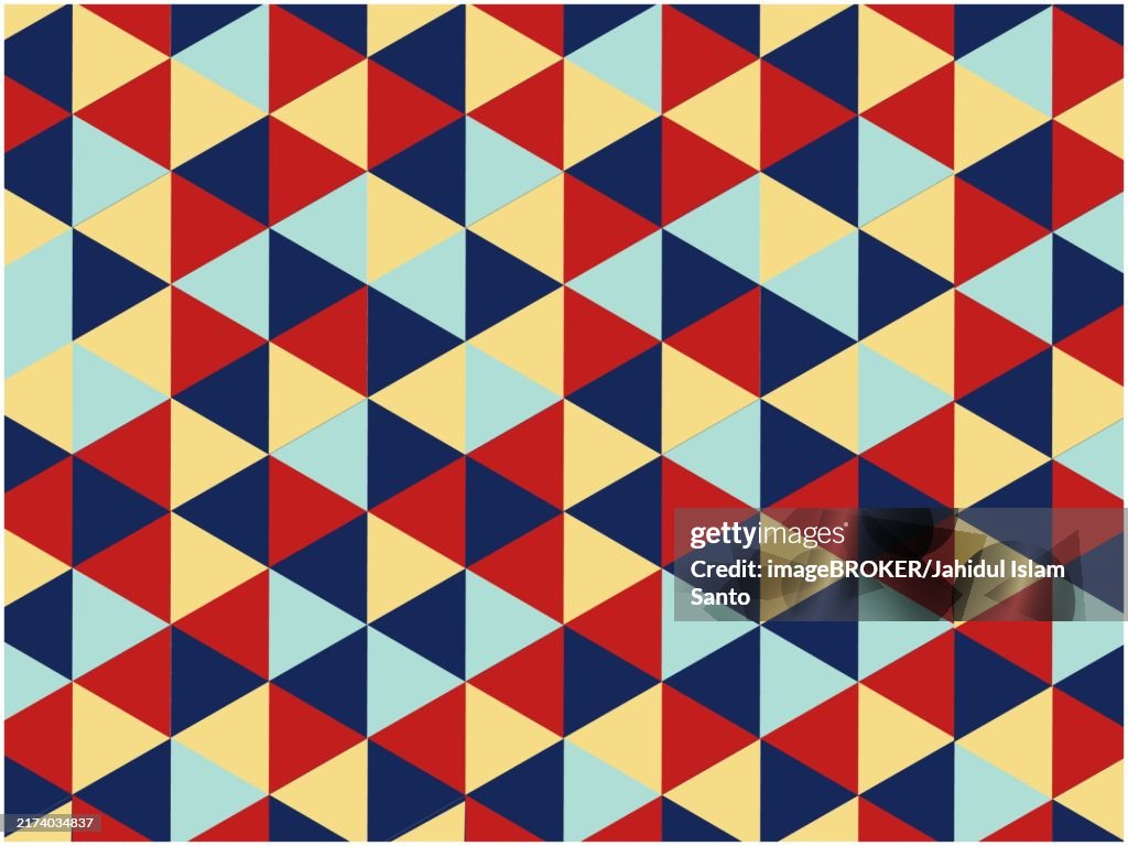 Colorful Geometric Patterns Design Background Vector