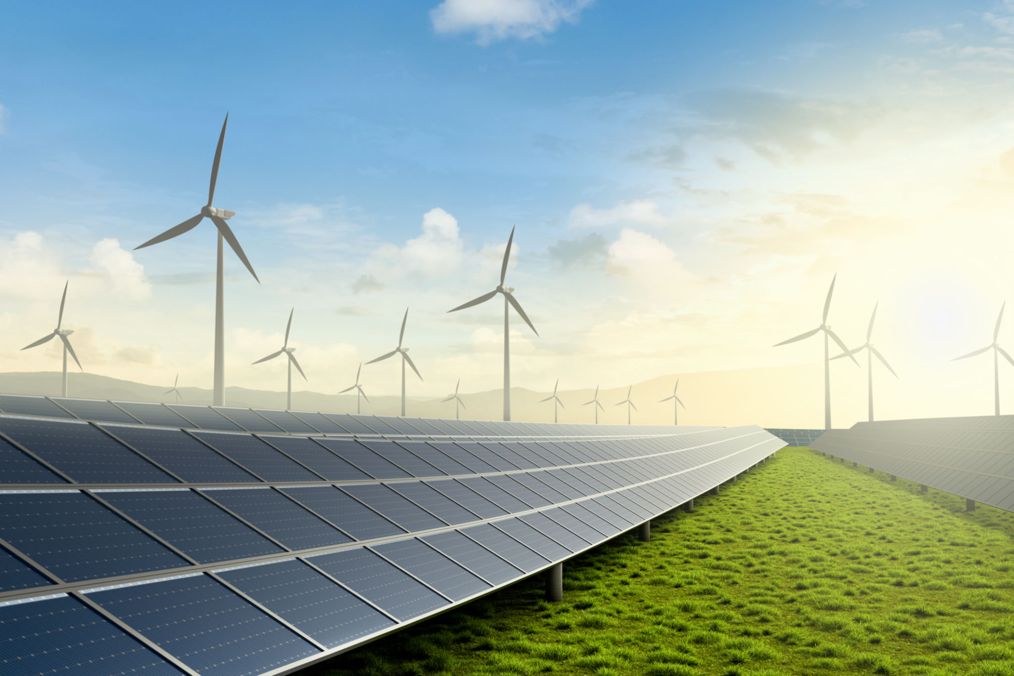 renewable energy farm