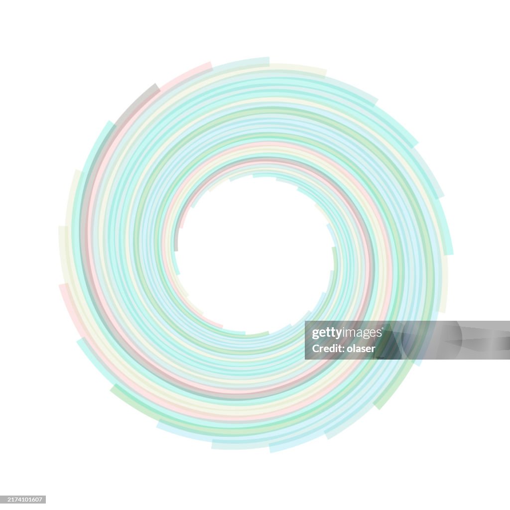 Swirl Pattern Contour Line Swirl Pattern Of Lines With Copy Space High-Res Vector Graphic - Getty ...