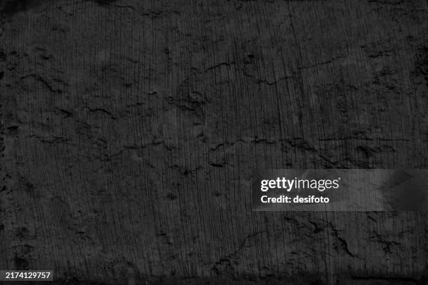 dark black coloured scratched rough rustic weathered run down textured empty blank vector backgrounds or wallpaper with uneven texture with copy space - black slate texture stock illustrations
