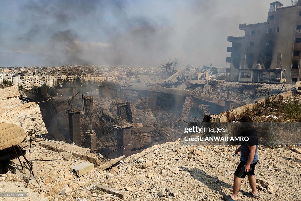 TOPSHOT-LEBANON-ISRAEL-PALESTINIAN-CONFLICT