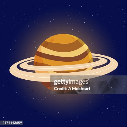 Planet Saturn. Planet Saturn.