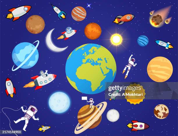 astronomie. - astronomie stock-grafiken, -clipart, -cartoons und -symbole