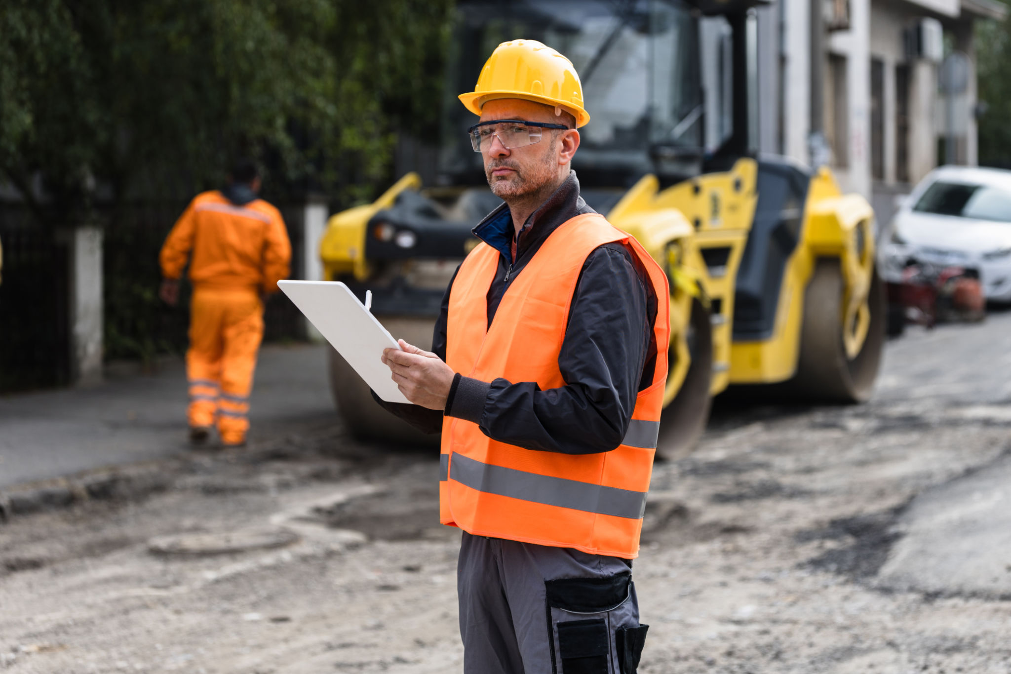 professional road repair