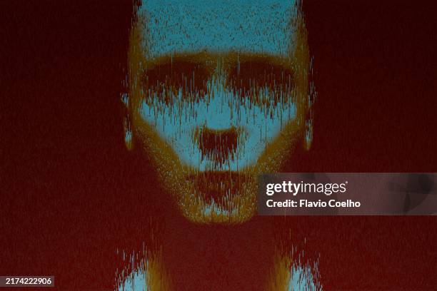 fragmented consciousness: the ai dilemma - cult stock pictures, royalty-free photos & images