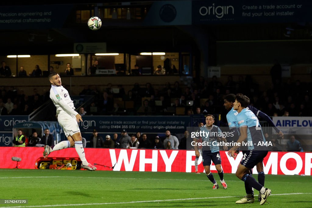 Wycombe Wanderers v Aston Villa - Carabao Cup Third Round