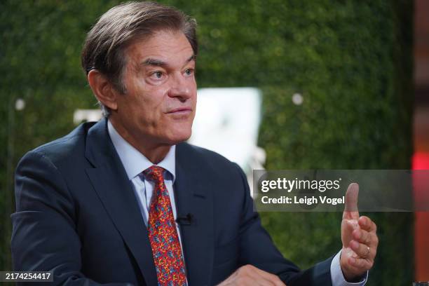 Dr. Oz attends The Swift Hour during the 2024 Concordia Annual Summit at Sheraton New York Times Square on September 24, 2024 in New York City.
