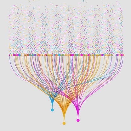 Machine Learning Nodes Animation Neural Network Nodes Deep Learning Artificial Intelligence Machine ...