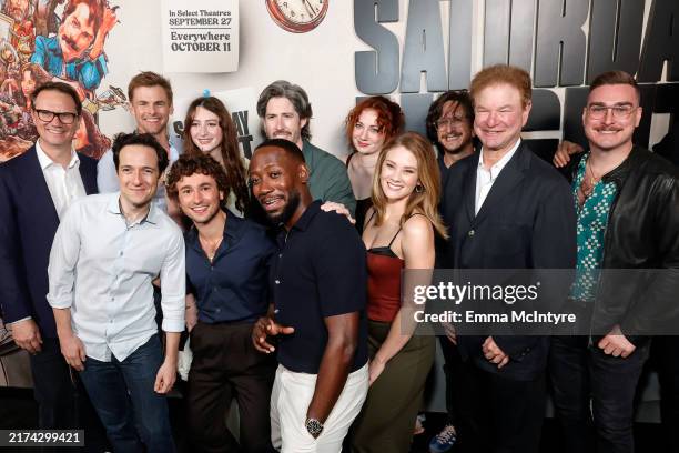 Peter Rice, Chairman, Disney General Entertainment Content, The Walt Disney Company, Josh Brener, Tommy Dewey, Gabriel LaBelle, Presley Coley,...