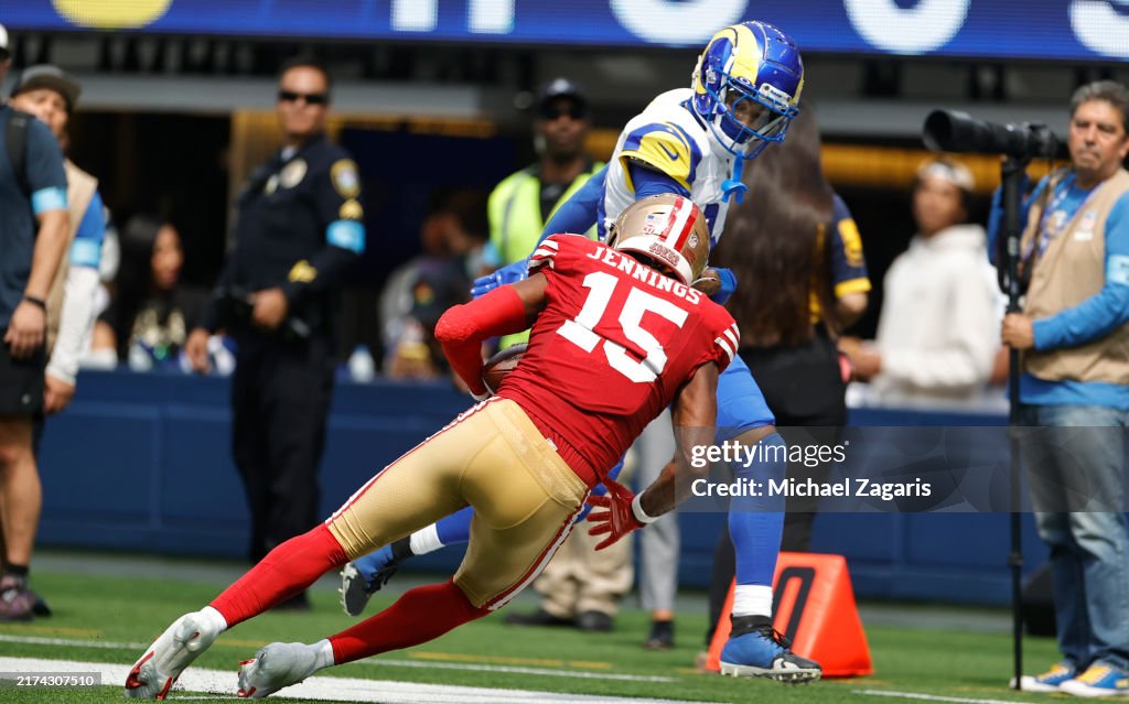 San Francisco 49ers v Los Angeles Rams